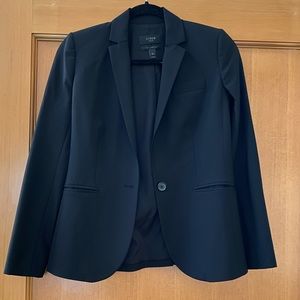 J. Crew Bi-Stretch Black Blazer